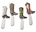 Cowboy Boot Knife Cheese Spreaders - Set of 4