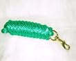 Hamilton 10' x 5/8" Extra Heavy Poly Lead with Bolt Snap, Multicolor Green