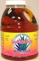 Agave Nectar Liquid Sweetener, Light, Plastic Jug, Organic, 32 oz.