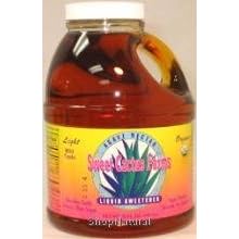 Agave Nectar Liquid Sweetener, Light, Plastic Jug, Organic, 32 oz. by Sweet Cactus Farms
