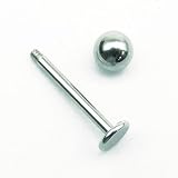 １個売り［16Gボディピアス］ラブレット/ステンレス/ストレート/10mm［bp6］