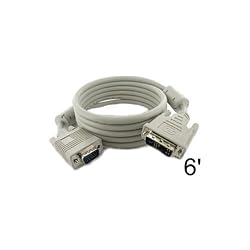 DVI Male Single Link to VGA Male Cable: 6 ft - by Abacus24-7