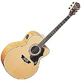Musical Instruments : J28SCEDL Acoustic Electric Guitar Natural