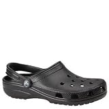 CROCS CAYMAN BLACK MENS CLOGS W Size 5 M