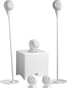 Sistema diffusori 5.1 Cabasse Eole 3 colore bianco lucido sistema EOLE 3 Cabasse Sistema 5.1 offerta speciale trovi.net