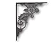 Tools & Hardware : Victorian Shelf Brackets 9" x 10 3/4"