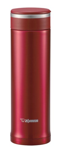 Zojirushi SM-JA48RA 0.48-Liter Stainless Steel Vacuum Insulated Mug, Red
