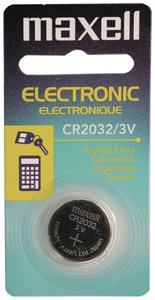 christmas MAXELL CR2032 Handheld PC BatteryB00007E7WC