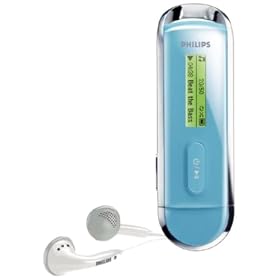 Philips SA2313 37 1 GB Flash Audio Player (Blue) by Philips