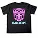 Search : Cospa Transformers Animated Autobots Pink Neon Black T-Shirt