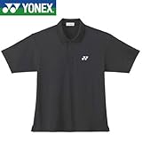 YONEX（ヨネックス） ラケットスポーツ メンズ ゲームシャツ ポロシャツ ブラック