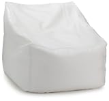 Magma-Heimtex 3153202 Sitzm&ouml;bel Soul XL Cosy, 70x70x70cm, 222Liter, Polystyrolf&uuml;llung, Original Knauf, Farbe wei&szlig;