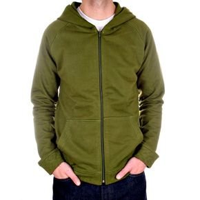 KU long sleeve zipped hoody