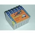 Start - 6x Ersatz Reinigungspatronen kompatibel T0801, T0802, T0803, T0804, T0805, T0806 zu Epson Stylus Photo P50, PX650, PX700W, PX710W, PX800FW, PX810FW, P PX 50 650 700 710 800 810 W FW