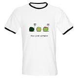 Peas Lovin' Happiness Peace Ringer T by CafePress