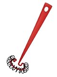 KitchenArt 30051 Jesper Stahl Whisk, Tomato