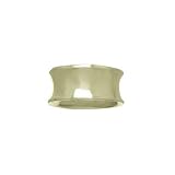 18kt Gold over Sterling Silver Wide Band Ring