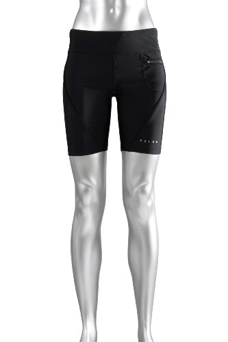 FALKE Damen Running Short Tights Oakville, black, L, 38132 Preisvergleich