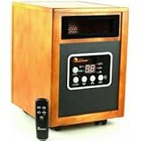 Dr Infrared Heater Quartz + PTC Infrared Portable Space Heater - 1500 Watt, UL Listed , Produces 60% More Heat with Advanced Dual Heating System.