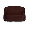Two Dogs Designs 3-Seat Sofa Cover, Chocolate Brown