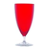 Lenox Crystal Holiday Red All Purpose Beverage(s) Set Of 4