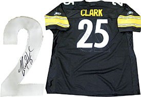 Ryan Clark Autographed / Signed Pittsburgh Steelers Authentic Jersey