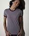 Ladies' Short Sleeve Heather Jersey Ringer T-Shirt