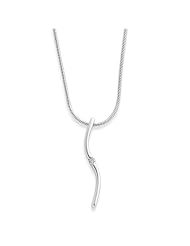 Ss White Ice .03ct. Diamond Necklace, Best Quality Free Gift Box Satisfaction Guaranteed