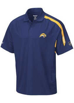 Reebok Buffalo Sabres Center Ice Coaches Polo Shirt - Buffalo Sabres XX Large