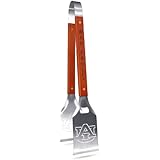 NCAA Auburn Tigers Grill-A-Tongs, Heavy Duty Stainless Steel BBQ Grill Tongs