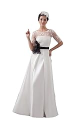 Mesh Beaded Lace-Up Bateau Neck Organza/Silk Evening Dress 