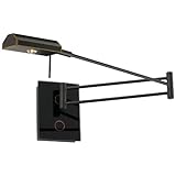 Cal Lighting BO-2323WL-DB Led Wall Lamp with Dimmer Switch, 5-watt, Dark Bronze