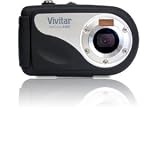 Vivitar ViviCam V8400 8.1 MP Waterproof Digital Camera (Black)