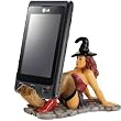 New Gothic Sculptural Witch Medieval Cellphone MP3 Player holder .