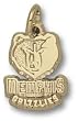 Memphis Grizzlies Logo 3/8" Charm/Pendant -14K/10K, Stainless Steel or Gold Plated