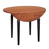 Superior Furniture Co. 2121 Harmony Damery Round Drop Leaf Dining Table