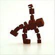 Stikfas Cuboyds Series 2 Figure - Brown