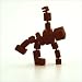 Stikfas Cuboyds Series 2 Figure - Brown