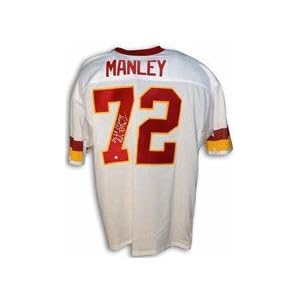 Buy Dexter Manley Autographed Washington Redskins White Throwback Jersey
