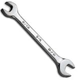 SK Hand Tool 86416 Regular Open End Wrench, 1/2 x 9/16-Inch, Full Polished Finish [並行輸入品]