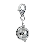 Hot Diamonds Globetrotter Silver And Diamond Charm