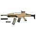 DESERT STORM Softair GEWEHR + Dreibein + Speedloader +2 Magazine + Red Dot Tragegurt