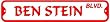 BEN STEIN BLVD street sign humor comedy smart