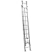 25 ft Aluminum Colonel Extension Ladder with 300 lb. Load Capacity