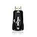 1080p HDMI Male to VGA Female Video Converter Adapter with 3.5 mm audio cable for PC, TV, Laptops, and Other HDMI Devices