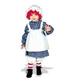 Raggedy Ann Costume: Girls Toddler Size (2T-4T)
