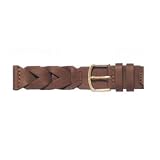 Timex 19mm-Braided Leather-Brown