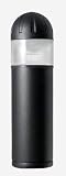 Paradise GL22601BK Low Voltage Cast Aluminum 20-Watt Halogen Bollard Light, Black