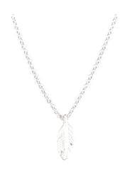 Dogeared Light As A Feather Sterling Silver Reminder Necklace