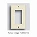 Cooper Wiring 2151W-BOX Decora/GFCI Wallplate, 1 Gang, White, Standard, Thermoset